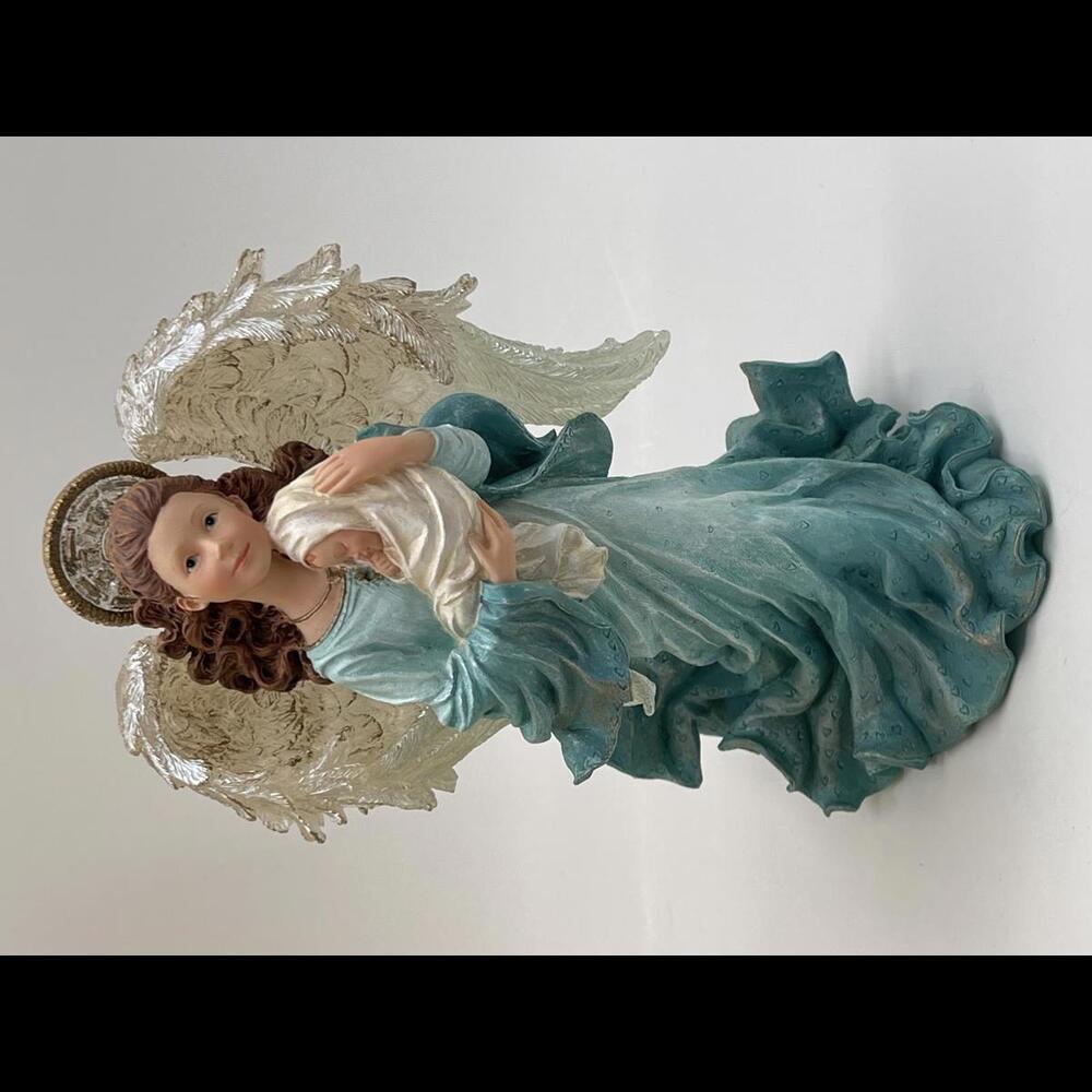 Boyds Bears Charming Angels Annamaria And Child Figurine 28233